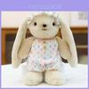 Cute Anne Rabbitplush Toy For Girls Sleep Companion With Dress And Bow Decoration