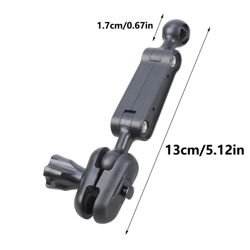 Universal 360 Degree Rotating Extension Arm Suitable For 17mm Dashboard Phone Holders Stand Car Vent Mounts Accessories