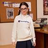 Champion Kids' Cotton Hooded Sweatshirt with Embroidered Logo