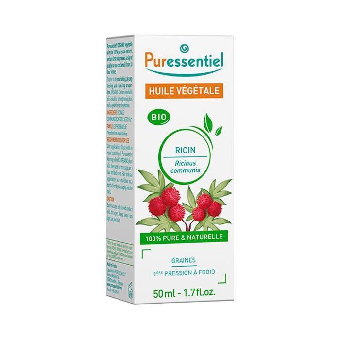 Puressentiel Huile Végétale Ricin Bio 50ml