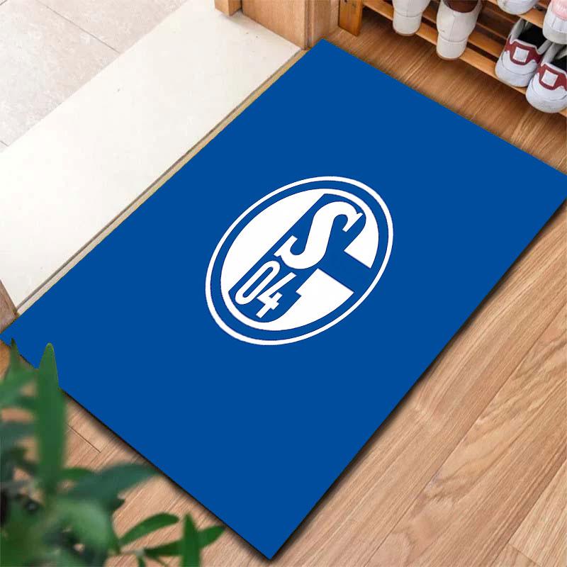 FC Schalke 04 Carpet Rug for Living Room Bedroom Home Sofa Decoration,Kids Play Non-slip Floor Mat