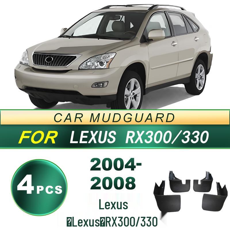 Lexus RX300/330 04-08 Soft Rubber Tire Mudguard Flaps