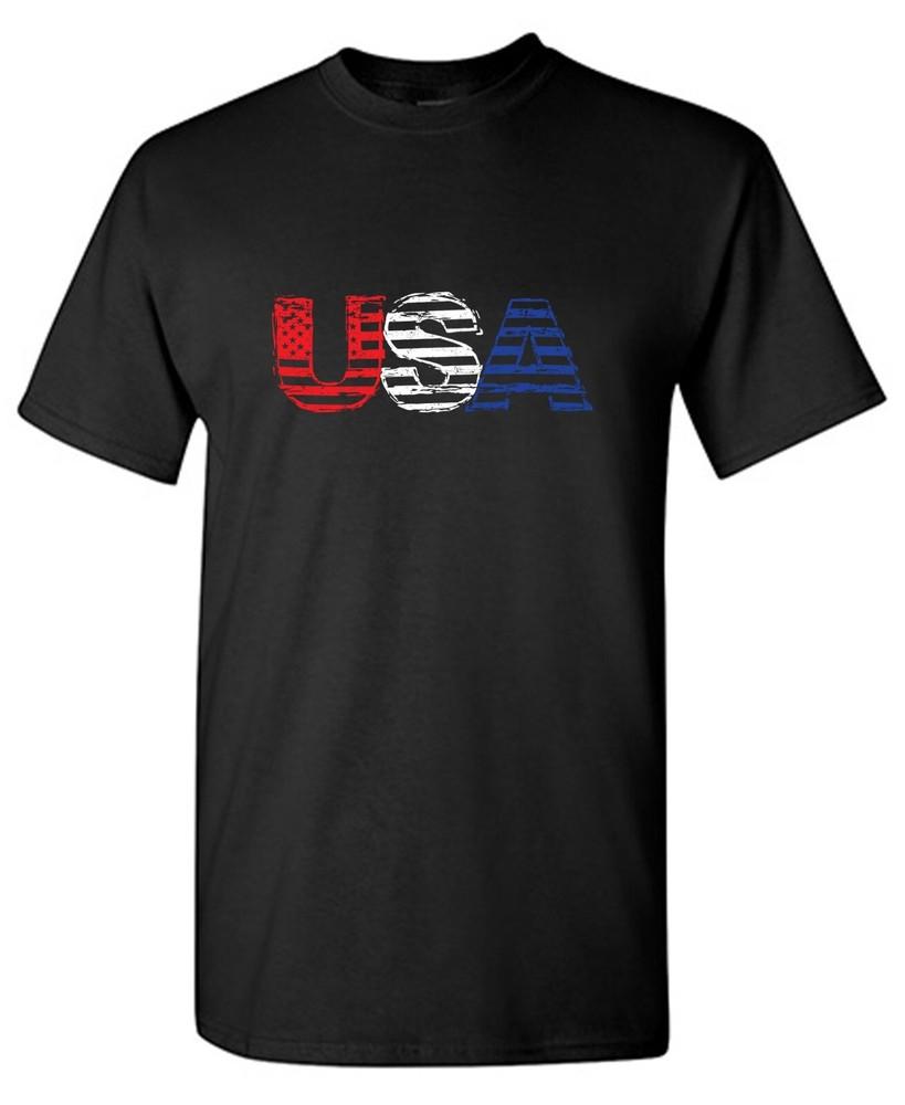 USA Sarcastic Humor Graphic Tee Gift For Men Novelty Funny T Shirt Unisex T-Shirt