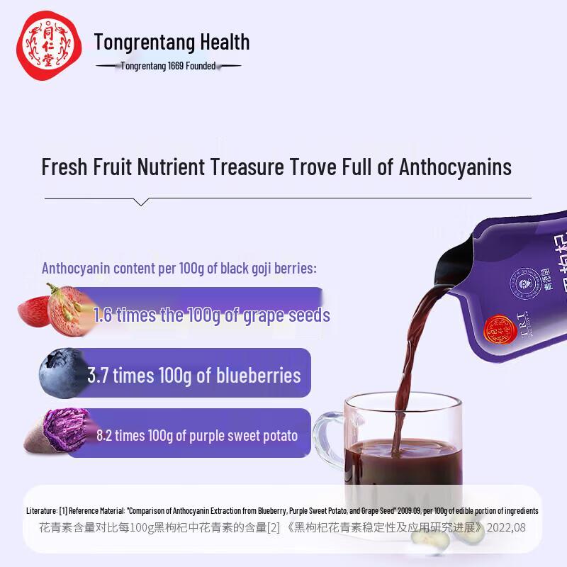 Tong Ren Tang Black Goji Berry Pulp