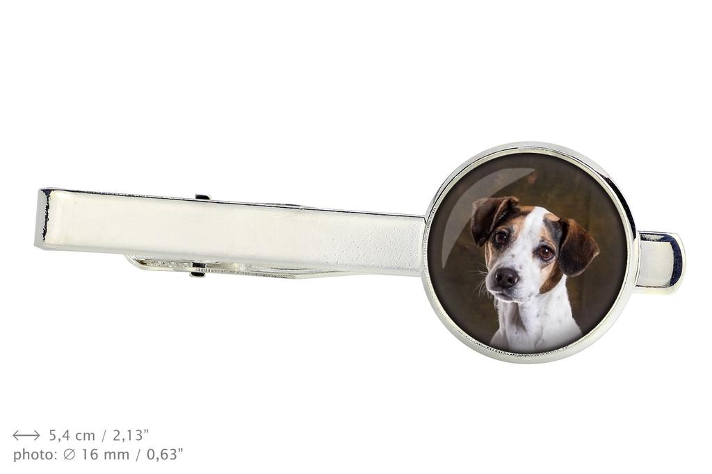 Jack Russell Terrier - Tie Clip, Ornament, Jewelry for an Evening Outfit by Art-Dog