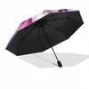 1pc Floral Fantasy Automatic Open/Close Umbrella, Compact Travel Umbrella, 8-Rib Sturdy Frame - Ideal Gift for Friends Yy251118104