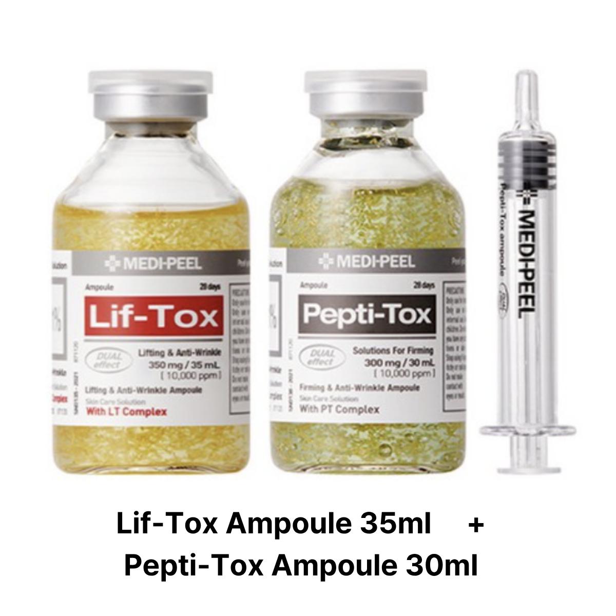 

[Sungboon Editor] Лифтинг-ампула с шелковыми пептидами 60 мл Lif-Tox35ml+Pepti-Tox30ml