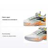 Kids Whirlwind 2.0 Comfortable Non-Slip Low-Top Basketball Shoes Kids Sneaker White Green Black 312421122-1