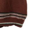Unused HOOK Long Sleeve Cotton Sweater L Brown Knit Men's Used