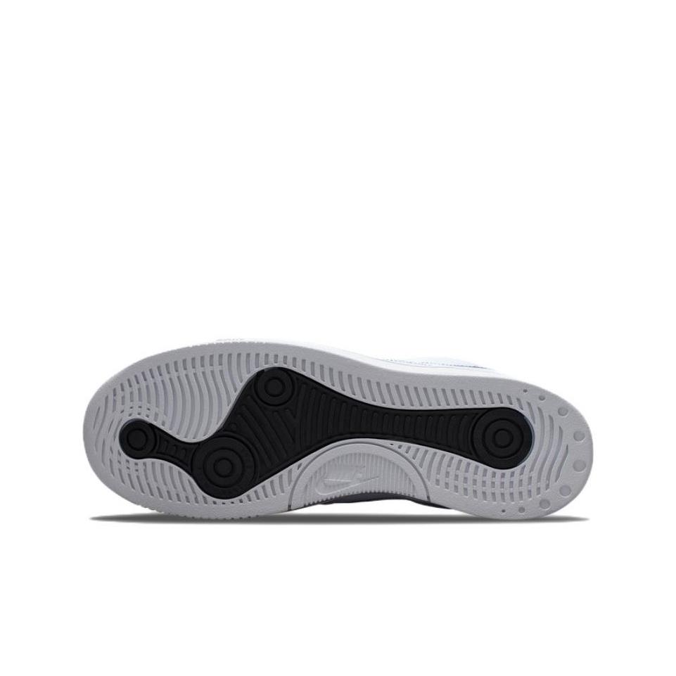 Nike Skórzana tkanina typu squash Odporne na poślizg Trwałe Lekkie Niskoprofilowe Buty do Skateboardingu Męskie Buty do Skateboardingu Czarno-Białe CT2922-100