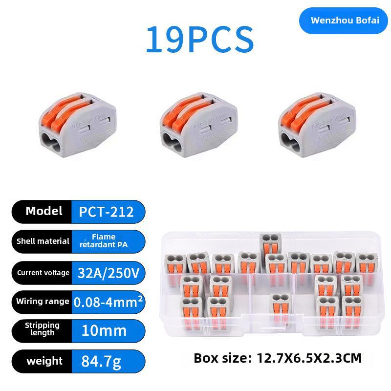 PCT212 Terminal Block Connector Series - Quick Connectors for Special Size Boxes
