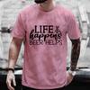 Fashion Beer Day Graphic T Shirts Men Y2k Clothes Male Single Farewell Drinking Party Tops Oversized Streetwear Short Sleeve Tee