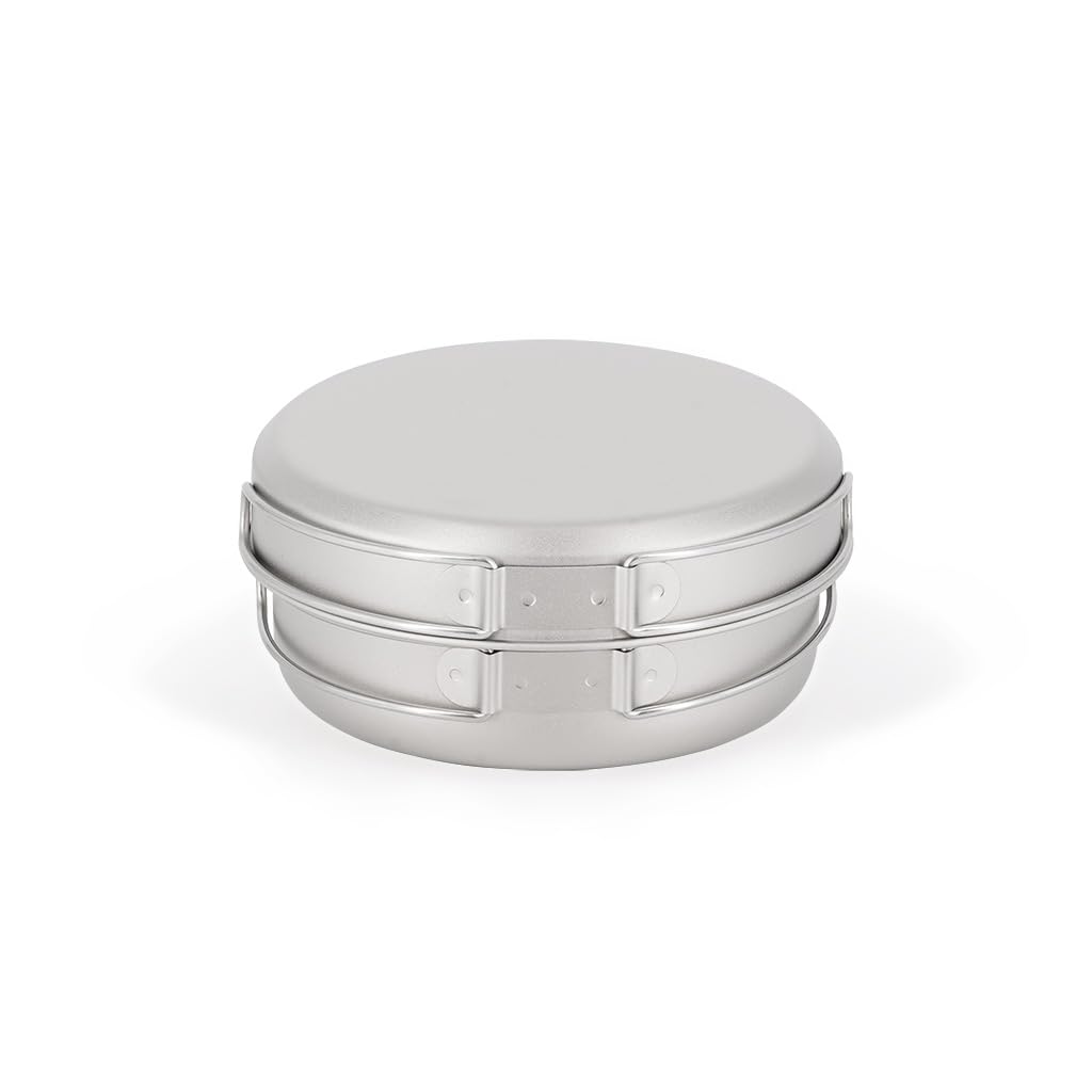 Veselă de Gătit din Titan Camping în Aer Liber Alpinism Prevenirea Dezastrelor [belmont] BM-032 (M)