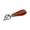 Genuine Leather Keychain for Business Professionals Portable Sturdy Keyring with Various Color for Everyday Use