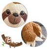 Soft Comfort Stuffed Sloth Stuffed Animals Simulation Sloth Doll Sloth Plush Toy  Birthday Gift