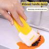 Silicone Non-Stick Kitchen Scraper for Pot and Dishwashing
