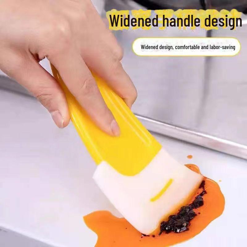 Silicone Non-Stick Kitchen Scraper for Pot and Dishwashing