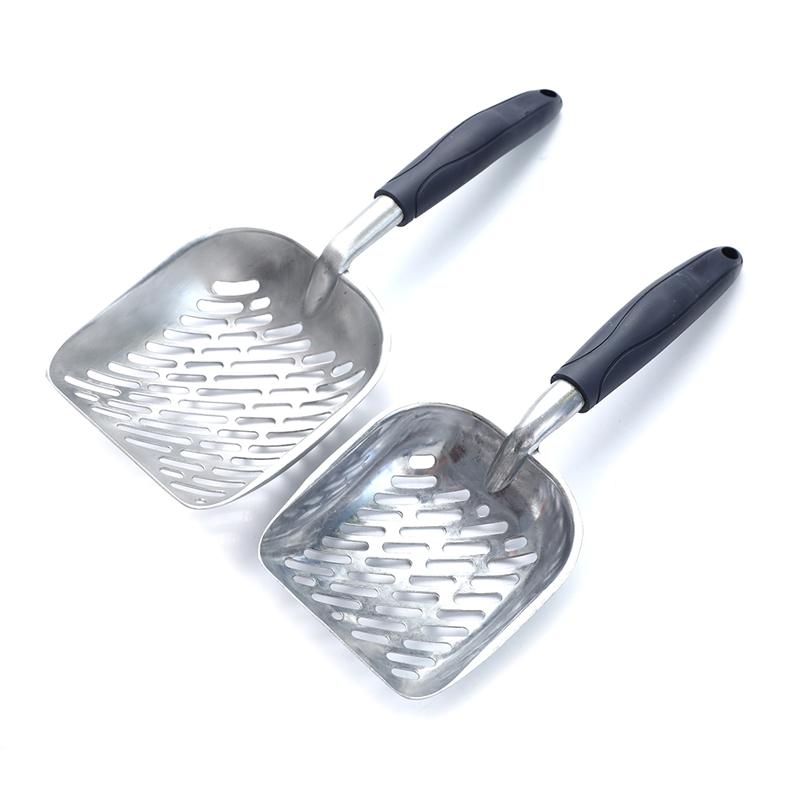 Cat Litter Scoop Big Metal Litter Scoop With Deep Shovel And Ergonomic Handle