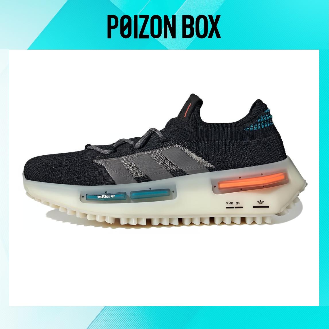

кроссовки adidas originals NMD S1 Core Black Blue Orange FZ5706