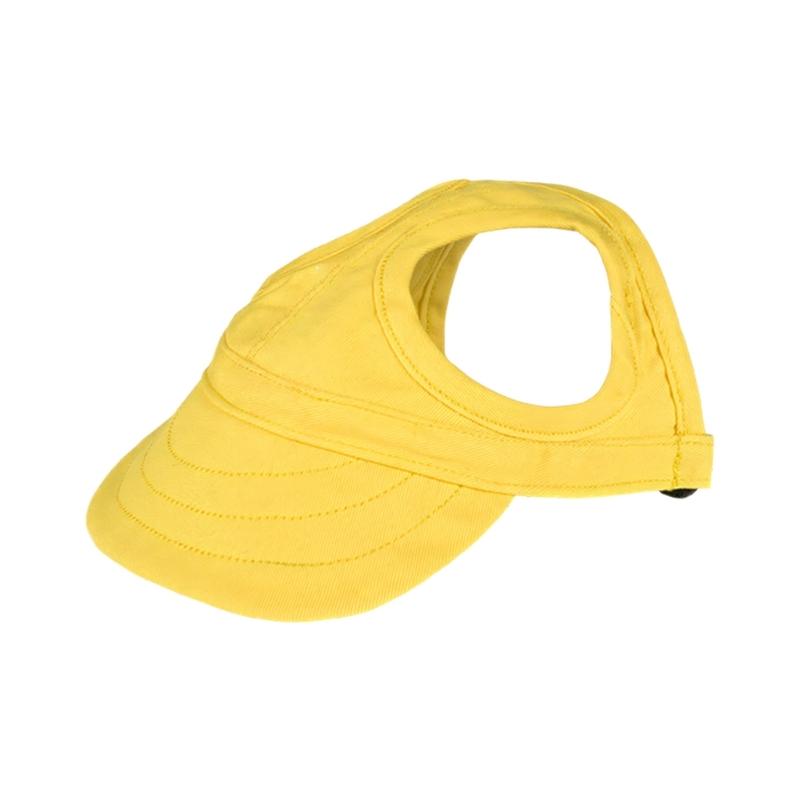 Cappellino Stiloso per Cane 4 Misure Disponibili Design Traspirante Cappellino Parasole per Animali Domestici Ideale per Passeggiate Quotidiane e Giochi Spiaggia