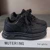 Kinder-Schwarz-Weiß-Boardingschuhe – Frühjahr/Herbst 2026, Leichte Freizeit-Sneaker für schulpflichtige Kinder.