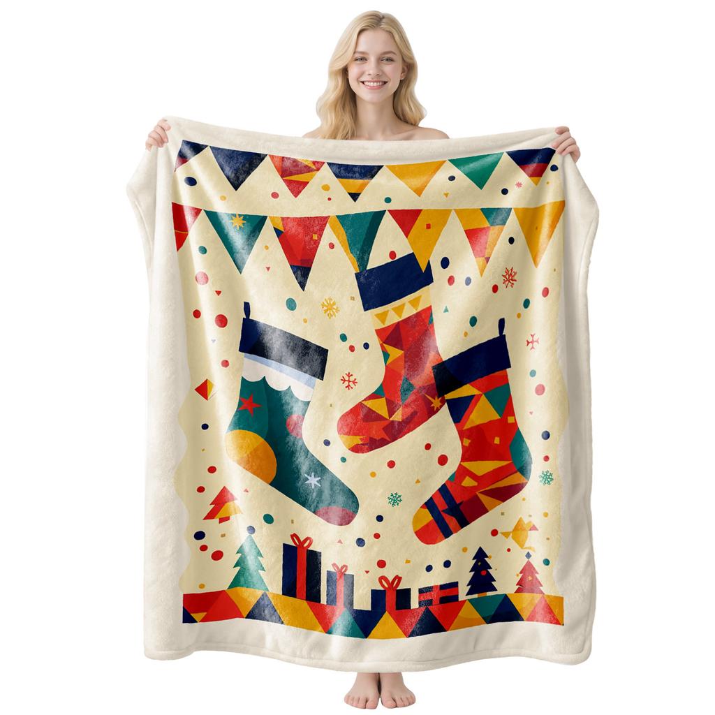 2026 Christmas flannel blanket is universal for all seasons