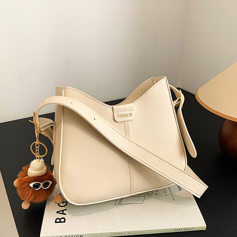 Bag 2025 New Internet Celebrity Simple Shoulder Messenger Bag Women's Foreign Style Niche Design Women's Bags Korean Version Texture Bags