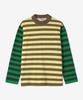 SUNNEI Block Round Neck Knit - Olio:Banana / Crtwmtop0017134