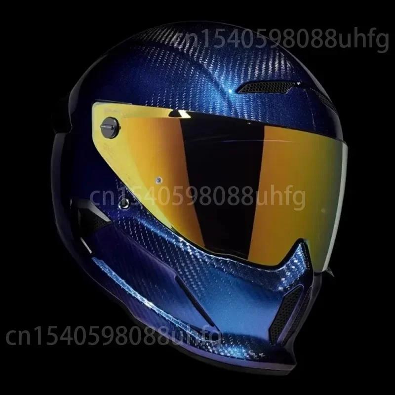 Motorcycle Helmet Visor Anti-UV PC Visor Lens ATLAS Model Dark Replacement Visor for RUROC ATLAS 3.0 4.0 Only Suitable for M L