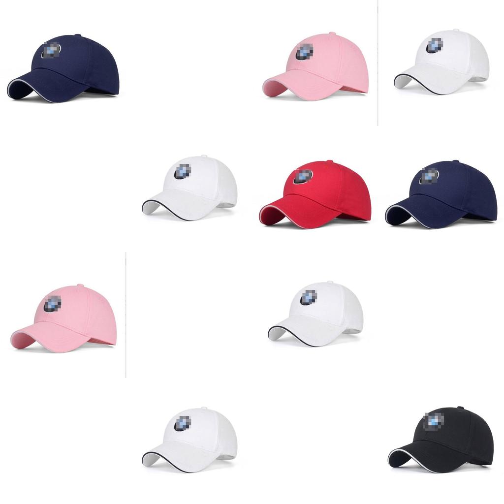 Stilvolle Baumwoll-Baseballkappe mit breiter Krempe, erhältlich in verschiedenen Farben