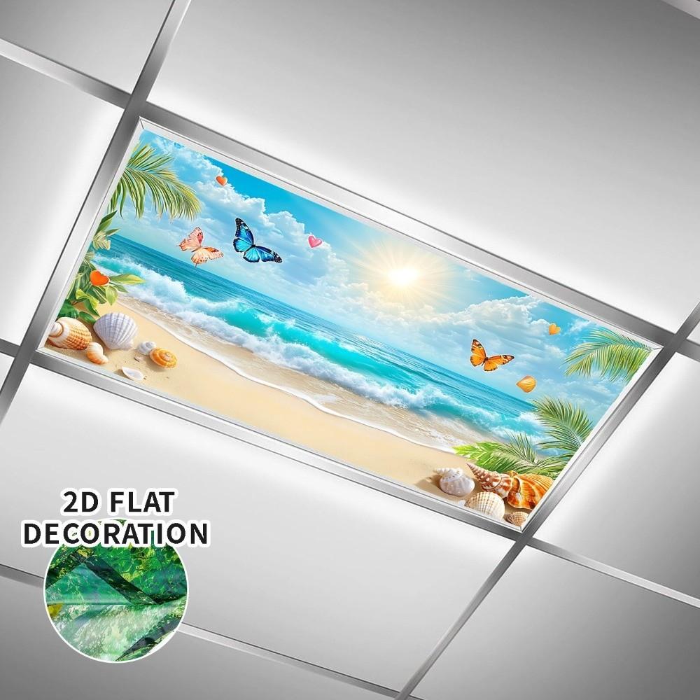 13 Styles Lampshade 122*61cm Magnetic Light Filters Fluorescent Light Covers Hospital