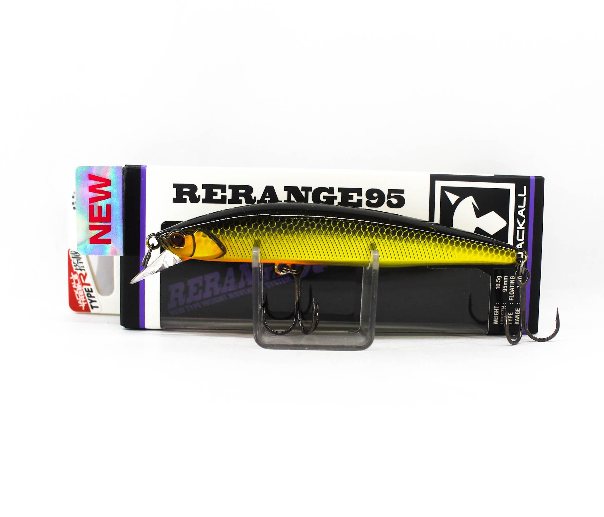 Jackall Rerange 95F Floating Lure HL Gold Black (1110)