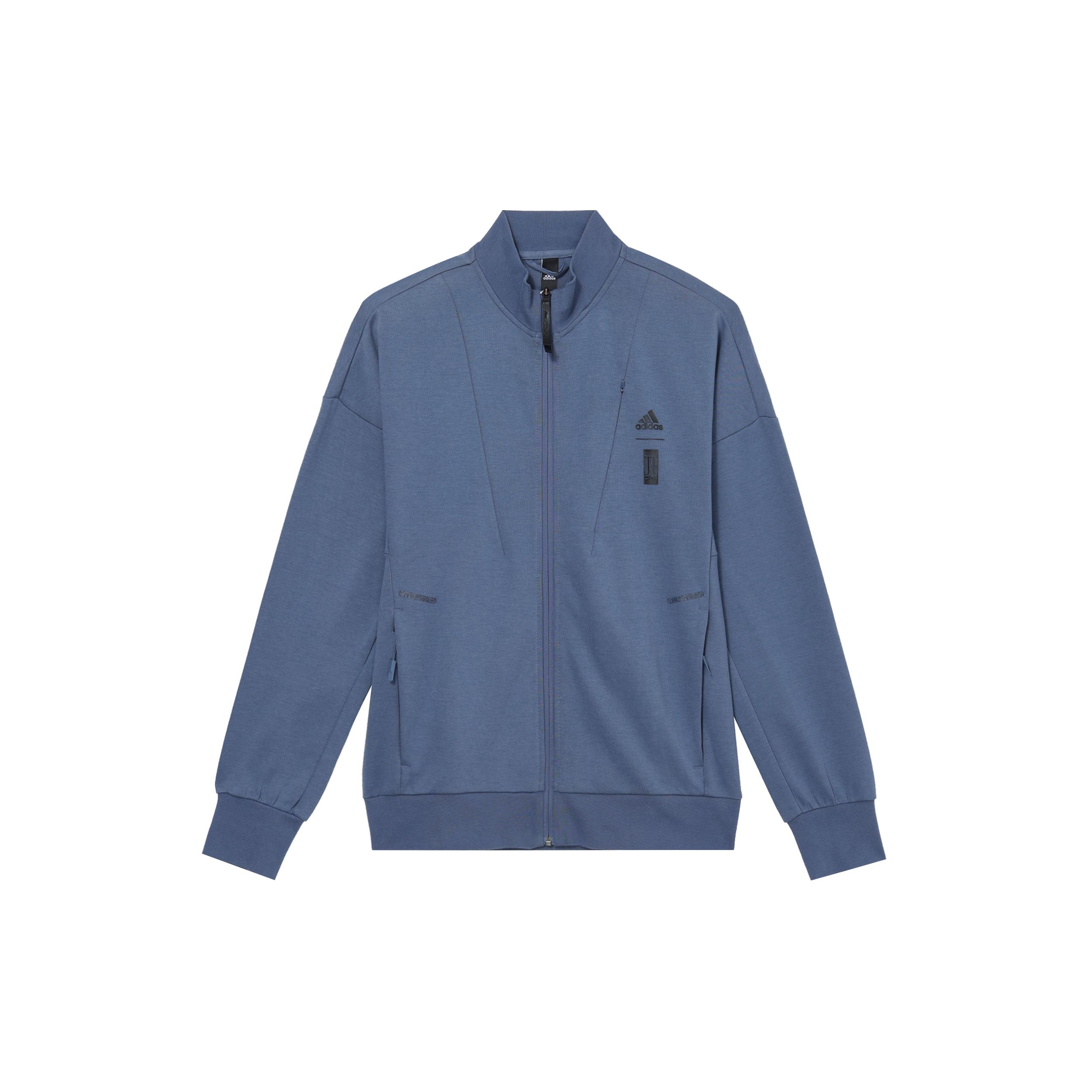 

New Adidas Jackets Men Pale Cyan HE5127 S