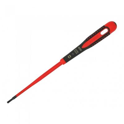Bahco Ergo Slim Vde Insulated Screwdriver, Slotted
