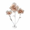 Single Flower Head Simulated Flower Silk Mesh Yarn Large Poppy Silk Screen Flower Beautiful Decoration Stand Props