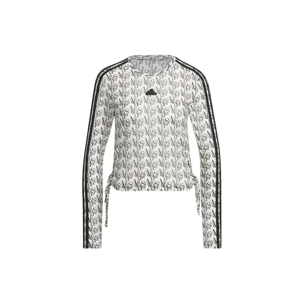Adidas Set in Sleeve T Shirt Women's Jade White JI9791
