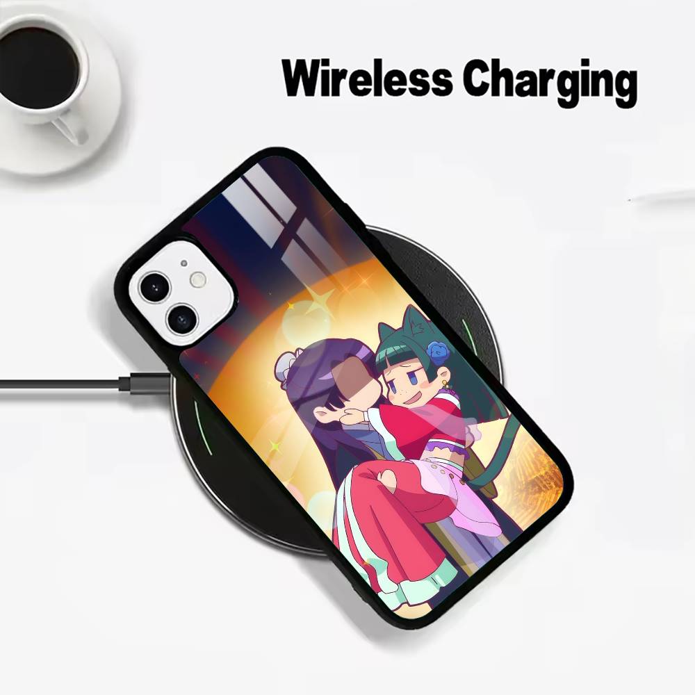 The Apothecary Diaries-Maomao-Jinshi Wireless charging phone case compatible with iPhone 17/16/15/14/13/12/11