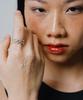 Scaletto Ws016 Wavy Line Open Ring