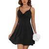 Lace Patchwork Spaghetti Strap Sexy Hip-Hugging Dress for Women - European & American Style 2025