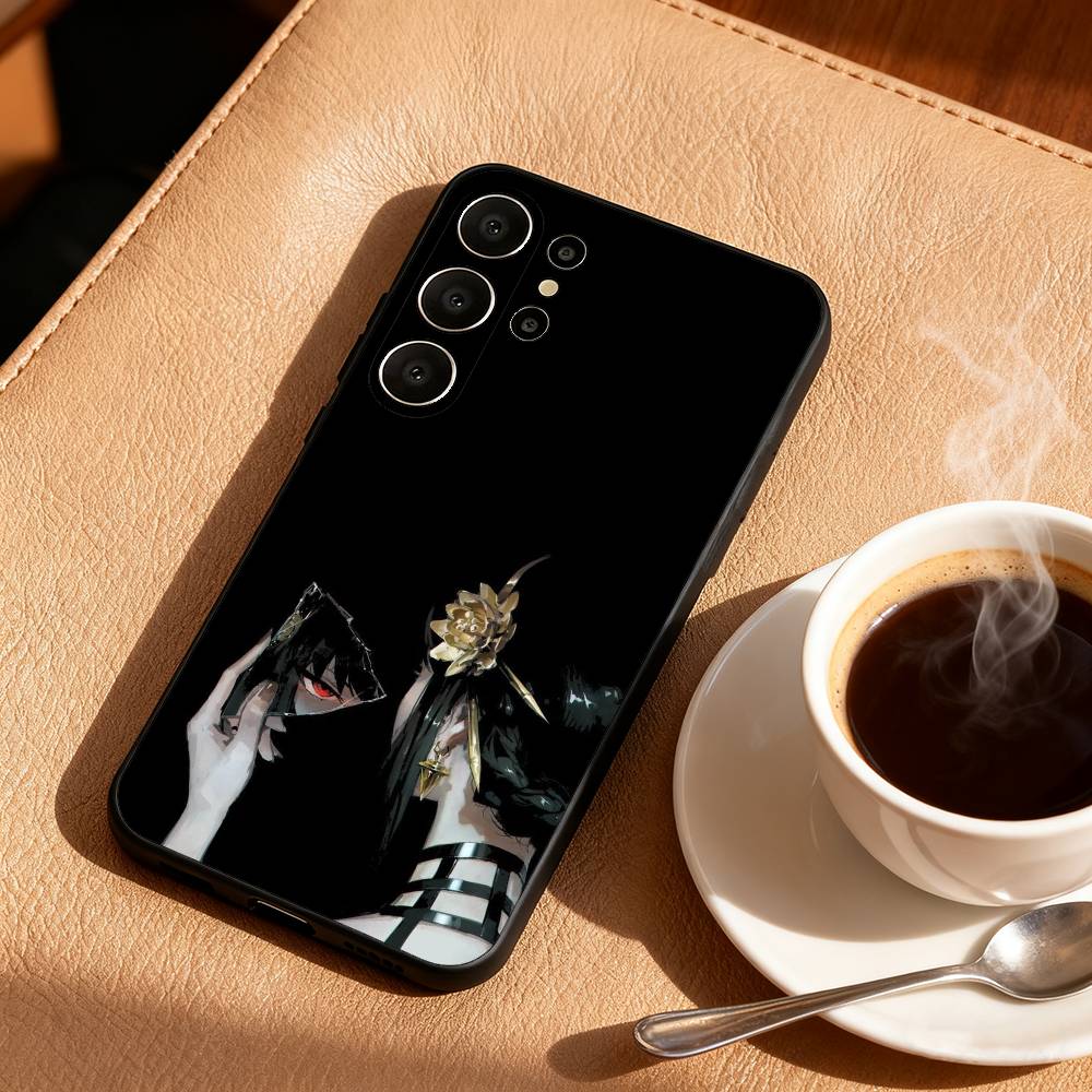 Cool Y-Yor F-Forger Anime Phone Case For Samsung S26,S25,24,23,22,30,21,10,9,Ultra,Plus,Lite,Black Soft Case