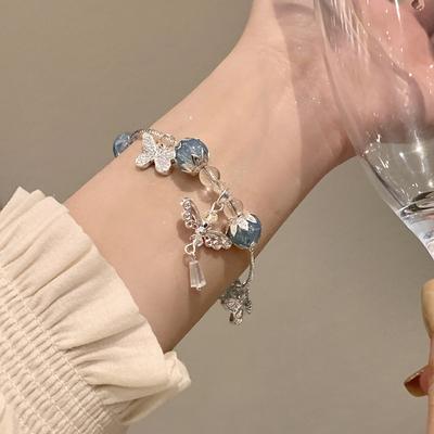 Butterfly Bracelet Ancient Wind Orchid Best Friend Bracelet Exquisite High Beauty Vintage Gift
