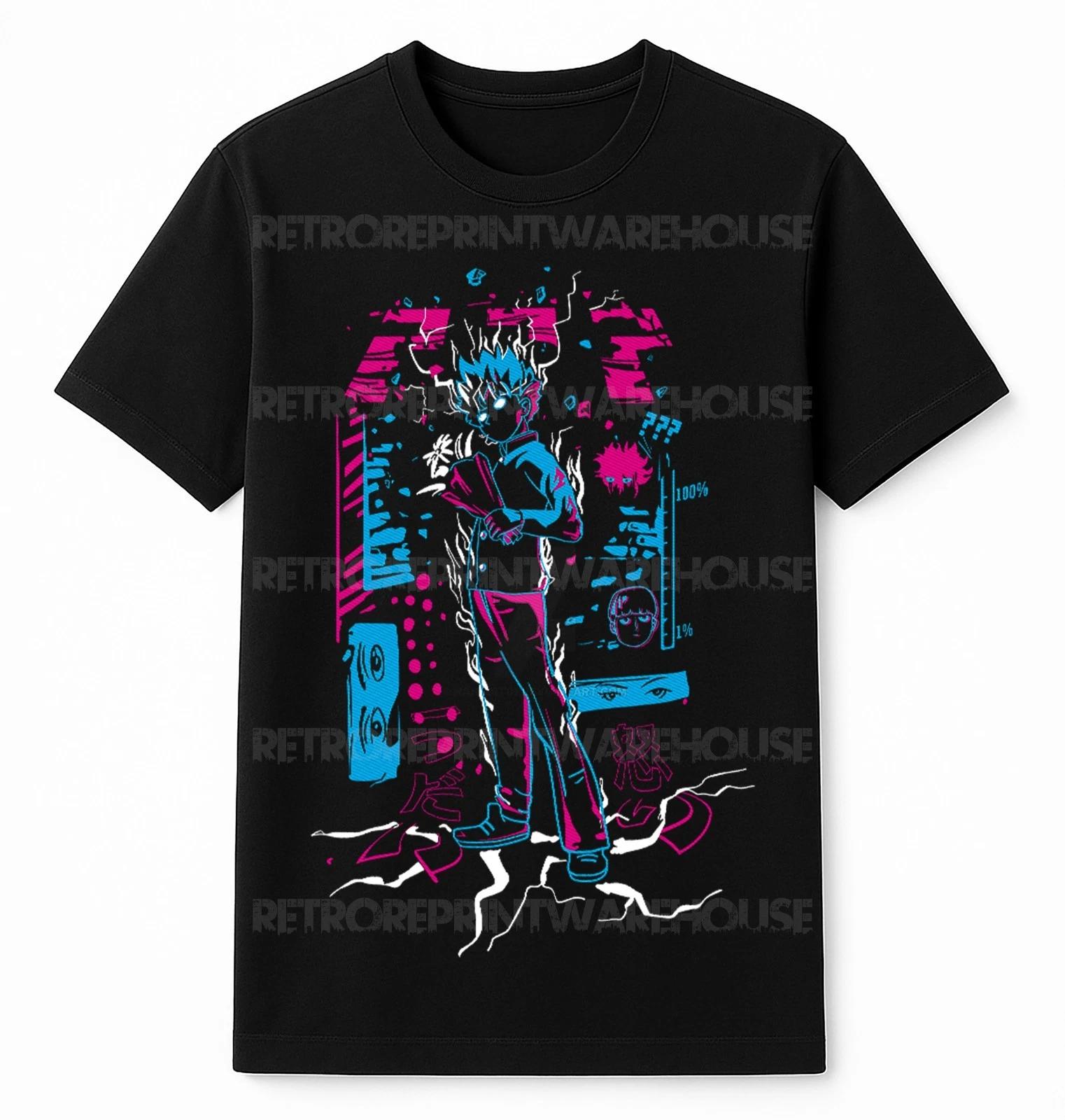 Mob Psycho Anime Manga Graphic T-Shirt XL