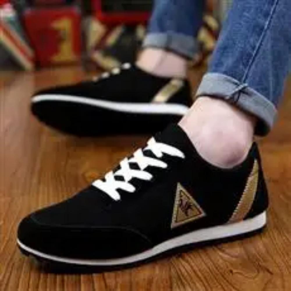 

Men s Classic Flat Sole Sneakers - Minimalist Low-Top Shoes, Lightweight Casual Walking Footwear, Breathable & Comfortable 46 чорний