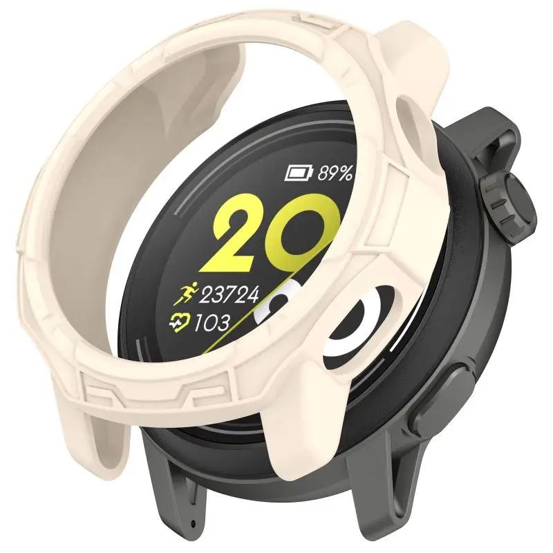 

Силіконовий чохол порожнистий для Coros Pace 3 Смарт-годинник Ремінець М який ТПУ Захисний бампер Протектор Аксесуари Pace3 For Coros Pace 3