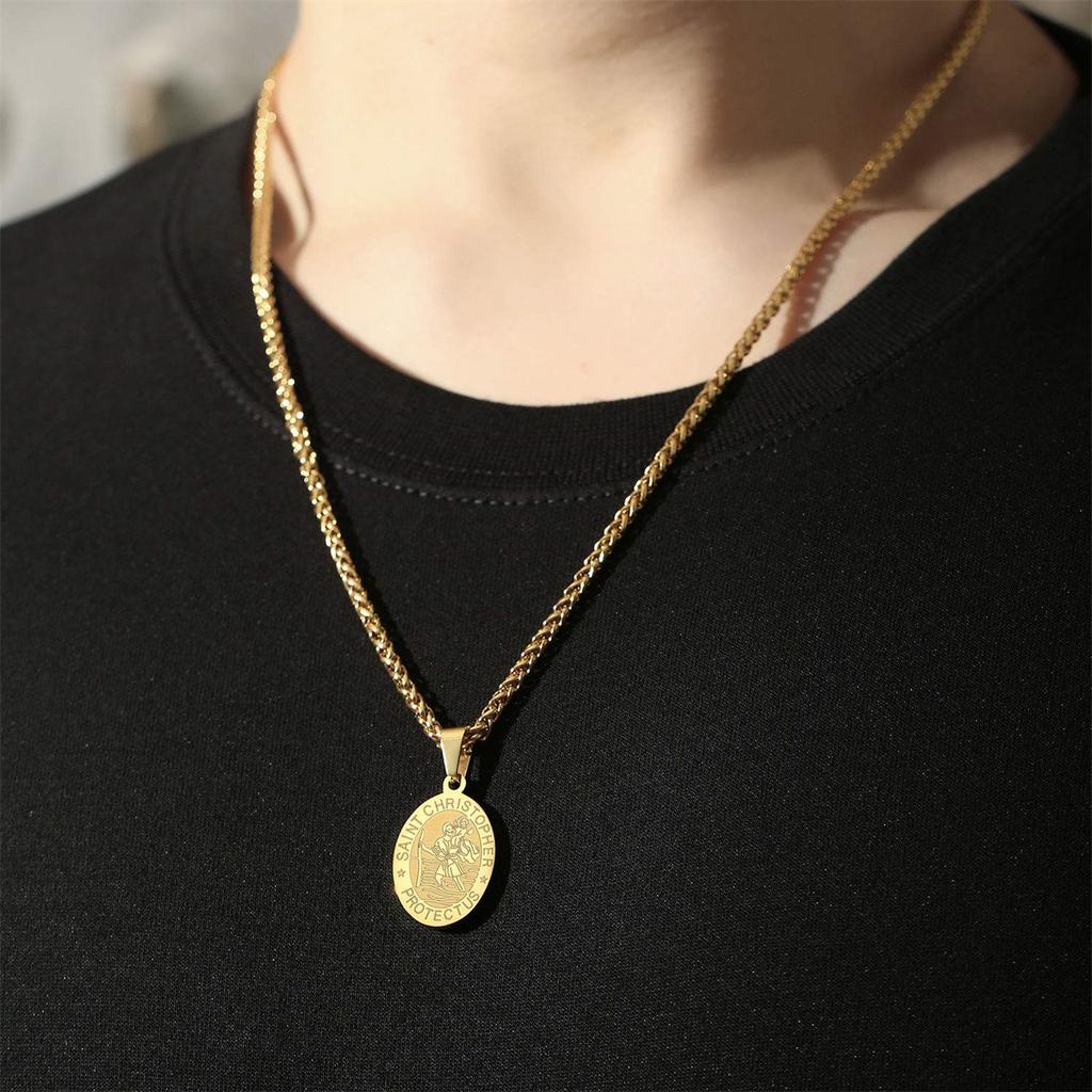 Stainless Steel Pendant Necklace