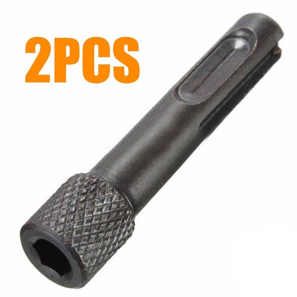 2Pcs 1/4\'\' Hex Shank SDS Screwdriver Holder Drill Bit Adaptor Magnetic Converter