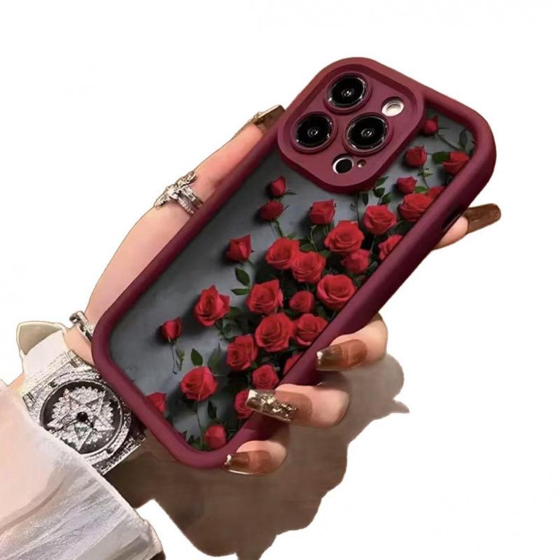 Rose Gold Case for iPhone 17 Pro/16 X/15 Pro/14/13 Pro Max