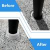 Kippsicherer Sonnenschirmständer Halter Adapter Stabilisator Geeignet für 1,5 Zoll bis 1,35 Zoll Deckhülse Reduziert Bewegung
