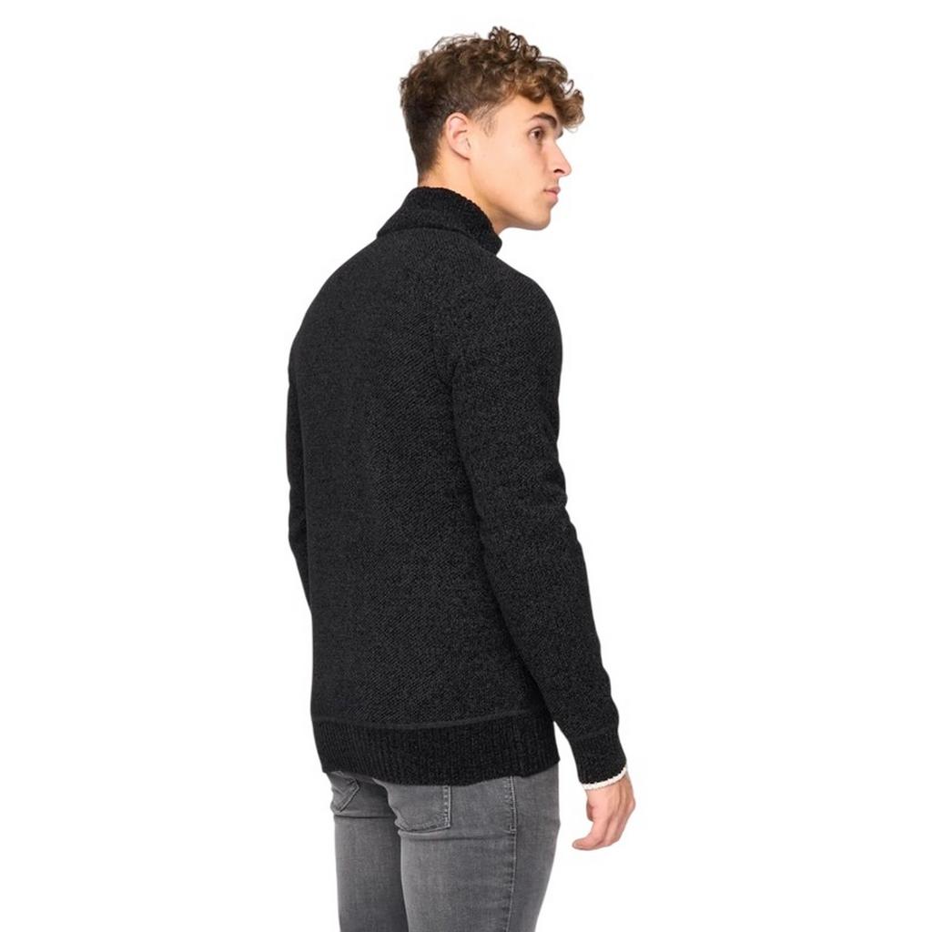 Bewley & Ritch Mens Gladstone Knitted Funnel Neck Sweatshirt