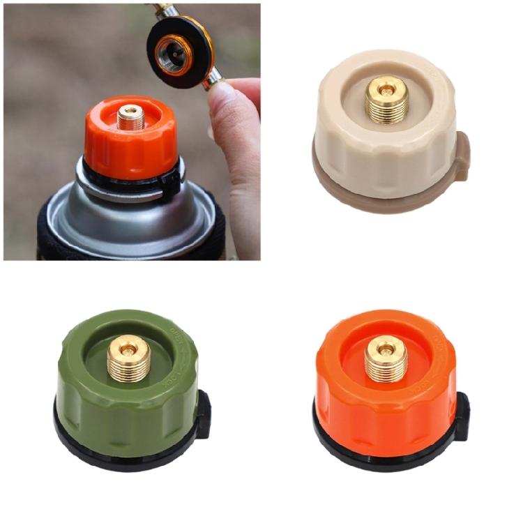 High Pressures Gas Canister Adapter Secure Compacts Gas Tanks Connectors for Backpacking and Picnics Use